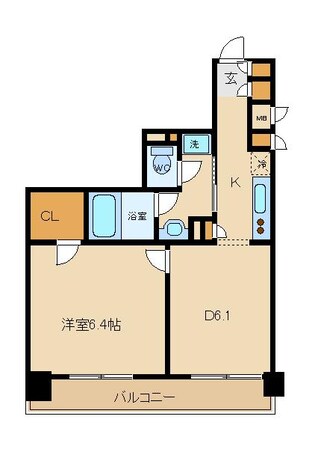 パーク・ノヴァ調布の物件間取画像